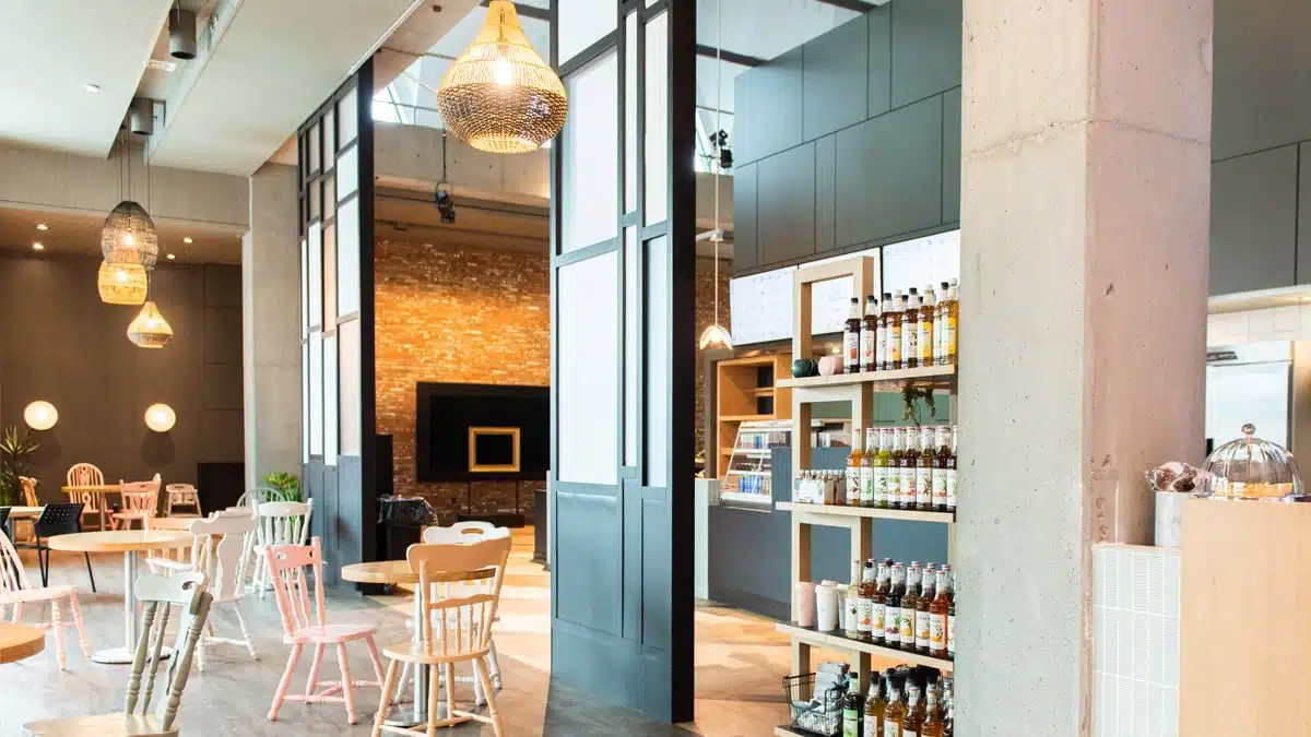 Vue de l'Espace Saveurs