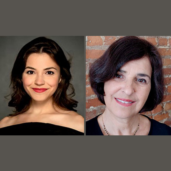 montage photo des interprètes du concert Couperin du 8 novembre 2027 : Natacha Demers et Nathalie Tremblay,